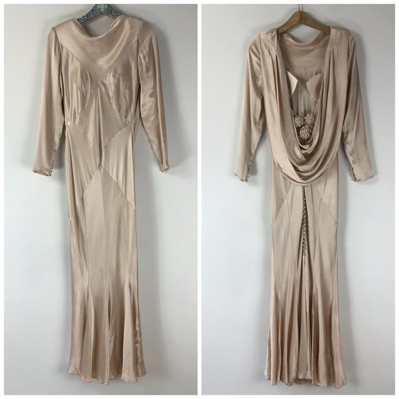 VINTAGE Casadei Lillie Rubin Hollywood Glam Gown - Picture 10 of 16